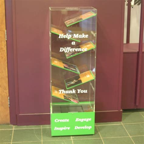 interactive donation box